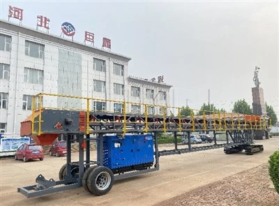 Băng tải Stacker xuyên tâm